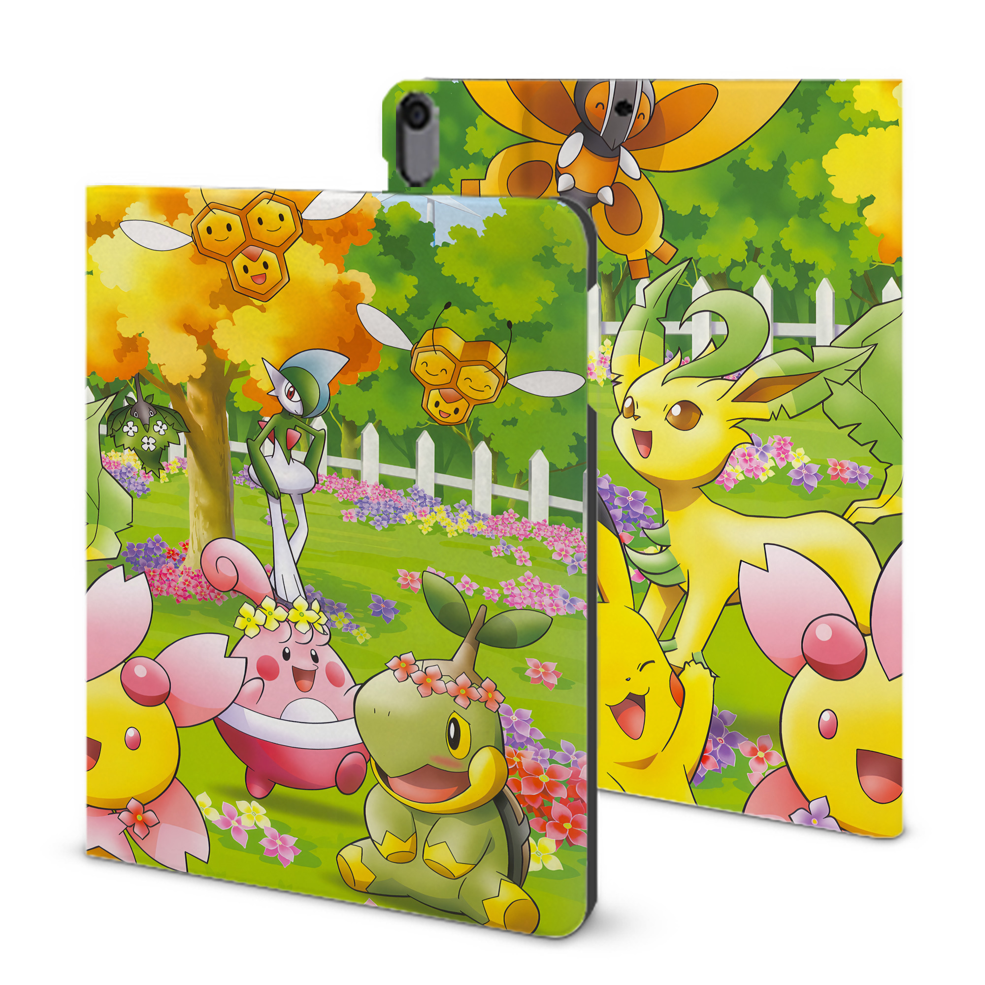 （画像用） ポケットモンスター Pokémon IPad ケース ブック型 PUレザー TPU 耐衝撃 軽量 薄型 ペン収納なし 全面保護 IPad 各モデル対応